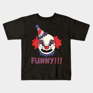 Scary Clown Kids T-Shirt